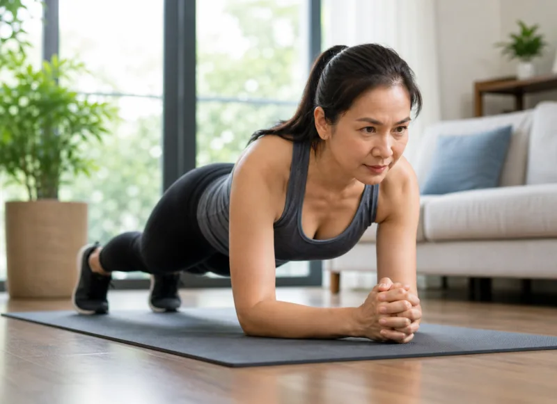 Thời gian plank phù hợp phụ thuộc vào thể lực, kinh nghiệm và khả năng duy trì kỹ thuật của từng người